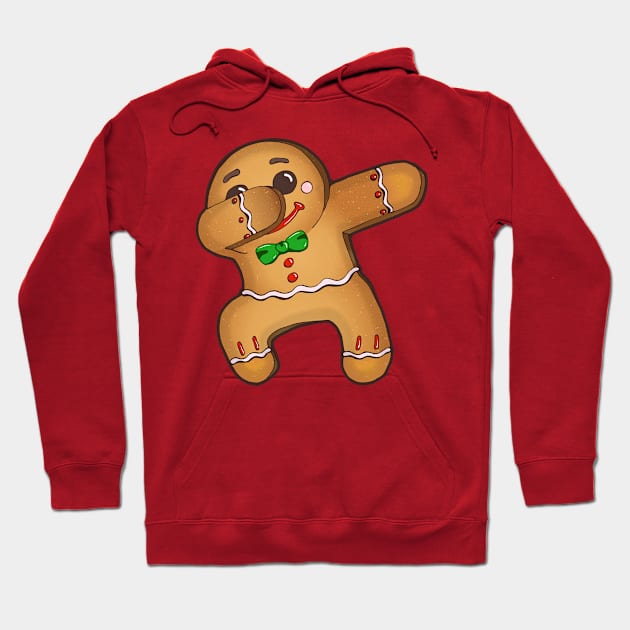 Dabbing Gingerbread Man Hoodie by zeno27